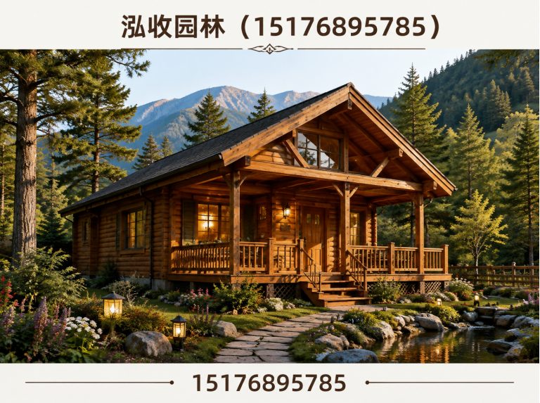 运城防腐木展示图