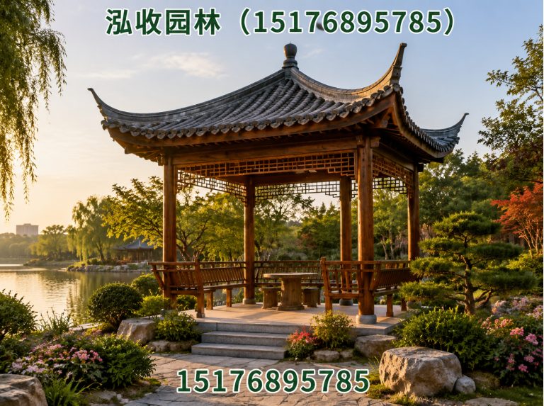 运城塑木地板展示图